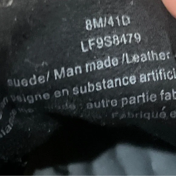 Karl Lagerfeld Paris Mesh Neoprene LF 9S8479 Size 8 , 41D Red Black Shoes Nwob - Picture 8 of 8